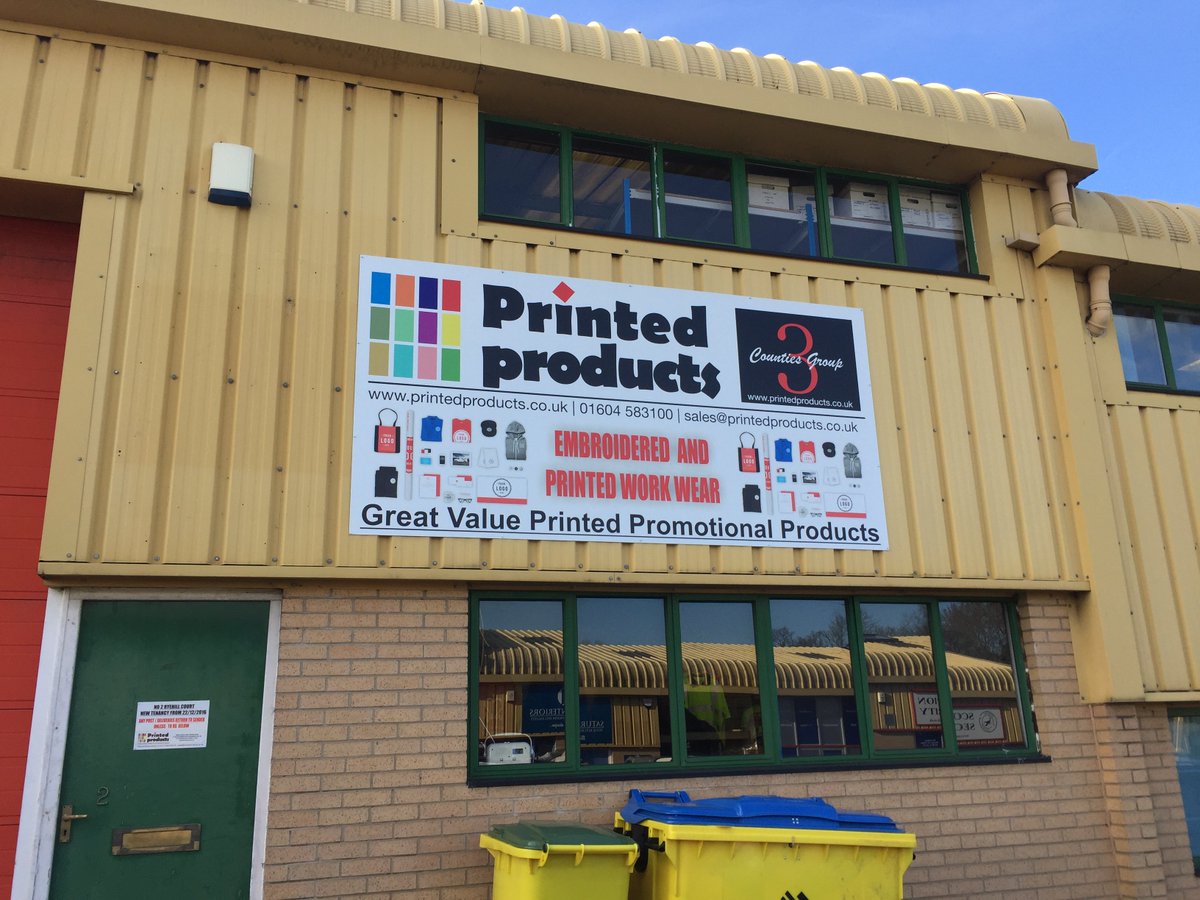PrecisionSigns_'s tweet image. Latest direct full colour print for local company, Printed Products. Printed directly to an aluminium composite panel. Cost efffective signs