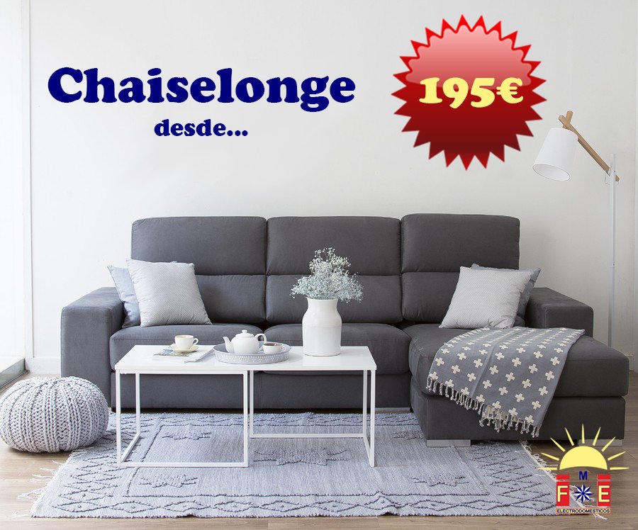 FactoryElectrod's tweet image. En @ElectroLowCost_ lo tenemos todo para tu #hogar. Compra un fantástico #Chaiselonge desde tan solo 195€. ¡No pierdas la oportunidad!