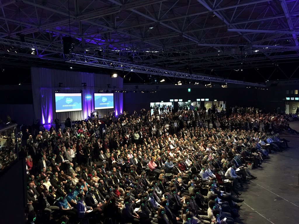 Wow! <a href="/salesforce/">Salesforce</a> weet hoe je een evenement organiseert! Goed geregeld! #salesforcetour #events #inspiratie