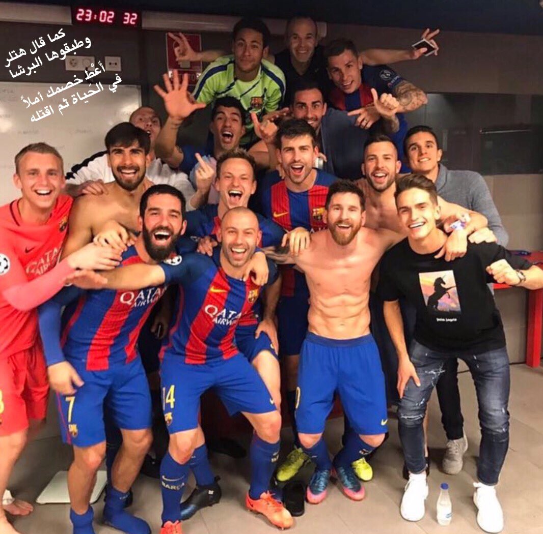 FCB__2017's tweet photo. 87 برشلونة 1:3 باريس
88 برشلونة 1:4 باريس 
89 برشلونة 1:5 باريس 
94 برشلونة 1:6 باريس
🔥🔥🔥 اقوى ريمونتادا بالتاريخ 💙❤️ #برشلونه_باريس #برسا https://t.co/8RIzpA6AQF