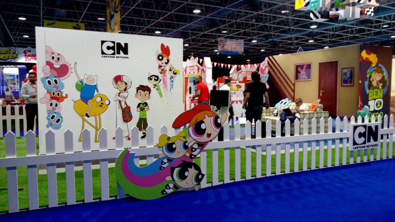 D7 Group on Twitter: "Visit our Cartoon Network stand built at the Kids