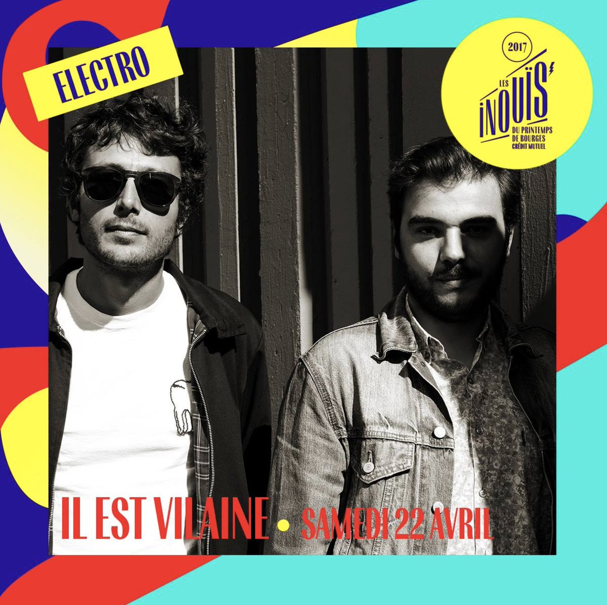 .<a href="/IlEstVilaine/">Il Est Vilaine</a> et leur italo techno déglingo le 22/04 <a href="/LesInouisduPdB/">Les iNOUïS du Printemps de Bourges Crédit Mutuel</a> 
Révisions sur <a href="/Deezer/">Deezer</a> deezer.com/artist/5826729