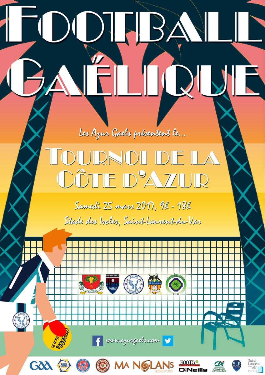 Les Azur Gaels présentent le... TOURNOI DE LA COTE D'AZUR ! <a href="/TolosaGaels/">Tolosa Gaels</a> <a href="/bordeauxgaelic/">@bordeauxgaelic</a> <a href="/GfcProvence/">GF Provence</a> @LugdunumCLG