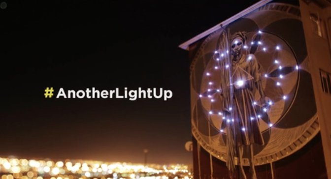 designindaba's tweet photo. Three years on and #AnotherLightUp still shines: https://t.co/rYubGi4vKq @_faith47 @weareThingking https://t.co/Tcsq0cUDSK