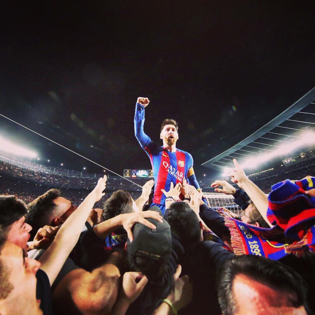MohsenS93's tweet photo. Greatest comeback ever, by the greatest team ever. What a game! What a night! Visca Barca !🔵🔴#D10S #Remontada #ChampionsLeague #FCBarcelona https://t.co/rM7H4CJB1K