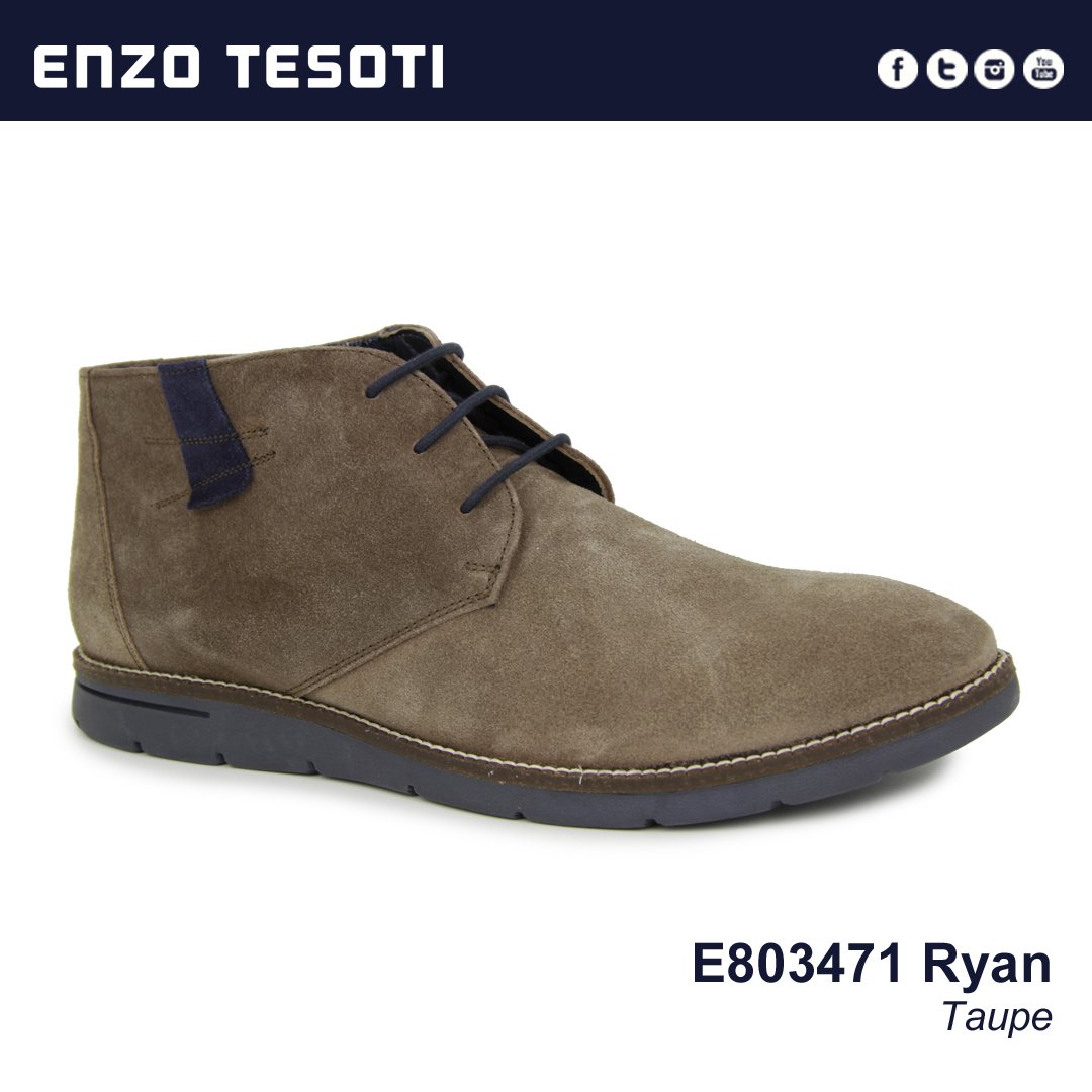 enzotesoti's tweet photo. Presentamos nuestro modelo E803471 Ryan, un zapato tipo dessert confeccionado en serraje #EnzoTesoti #menfootwear https://t.co/Qm1vF9ZKJr