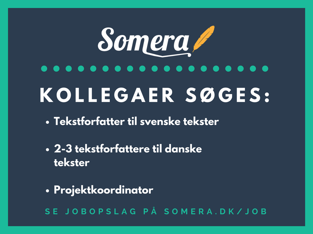 Jeg søger kollegaer! RT=♥️ #jobdk
