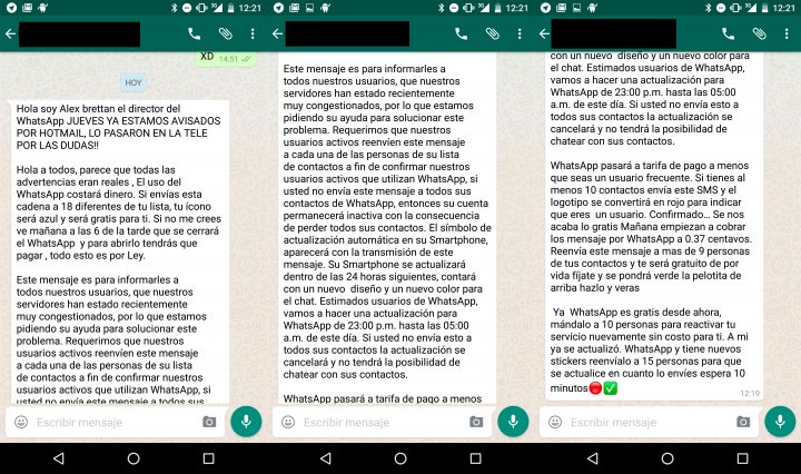 guardiacivil's tweet photo. Los #tontosdelbulo intentan desatar la psicosis colectiva anunciando que el #WhatsApp va a volver a ser de pago. 😂

#KeepCalm y ni caso. https://t.co/ebAmvY8sjJ