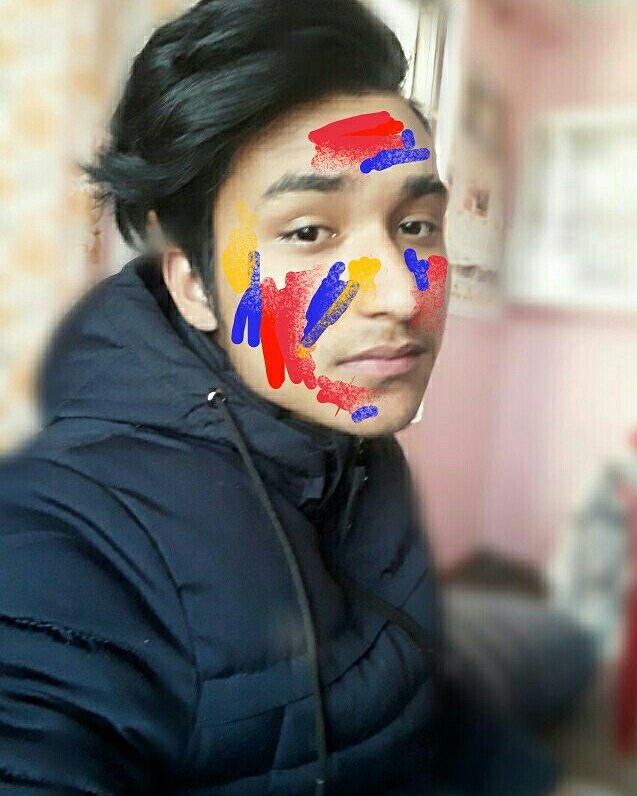 Happy holi on advance 😂😂