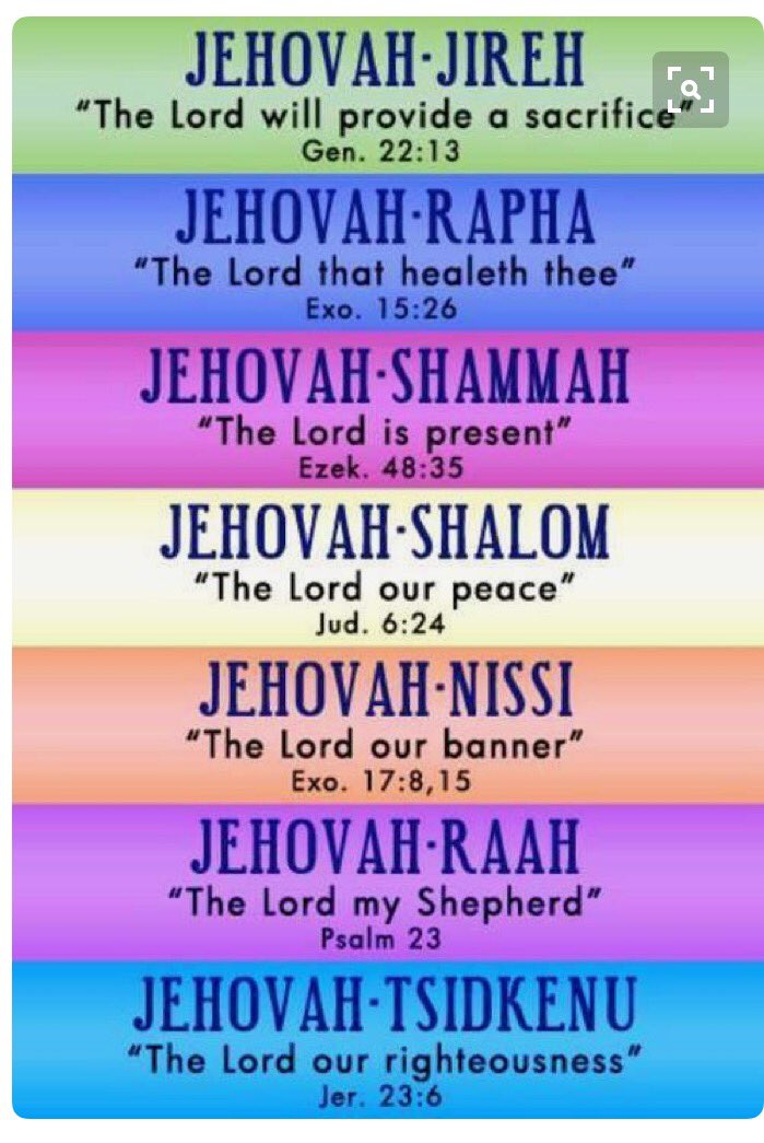NaomiNCgirl's tweet photo. What do you need today? Call on the Lord.. #provider #healer #alwayswithyou #peace #ourbanner #ourShepherd #ourRighteousness ๐๐ผ๐๐ผ https://t.co/Um2g5EZQSI