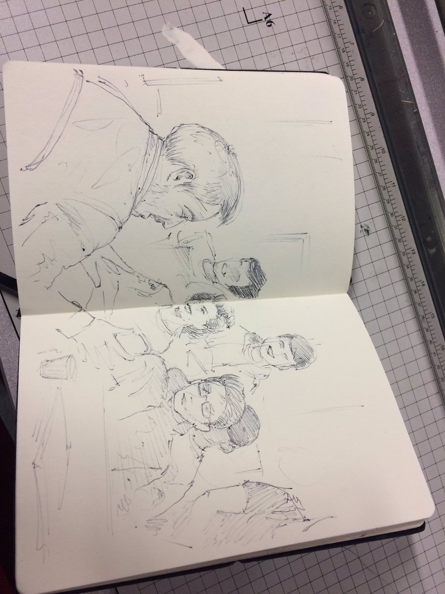 EmilyDrabs's tweet photo. Great students @HSADHull on a drawing project with @chrisriddell50 and @OfficialStepney @Booktrust @2017Hull @hull_libraries https://t.co/EdkrKpI67W