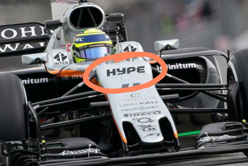 NakovskiF1's tweet photo. @hypeenergy Love new HYPE logo position on VJM10. Excellent choice. We #FeelTheForce https://t.co/WOeqHFtN2R
