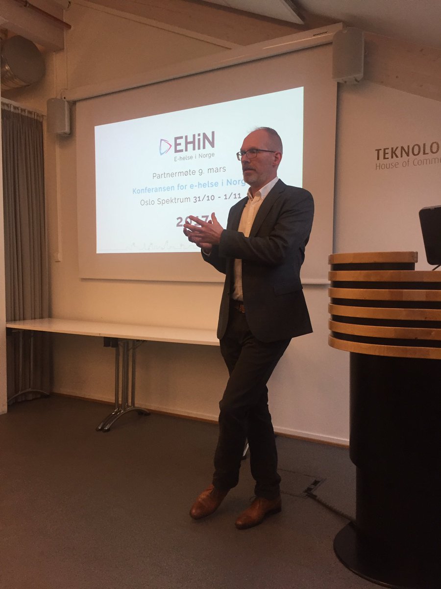 theajrode's tweet photo. Første partnermøte EHiN @IKTNorge https://t.co/5ovTvNSZ1i