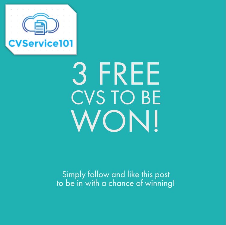 CvService101's tweet image. 