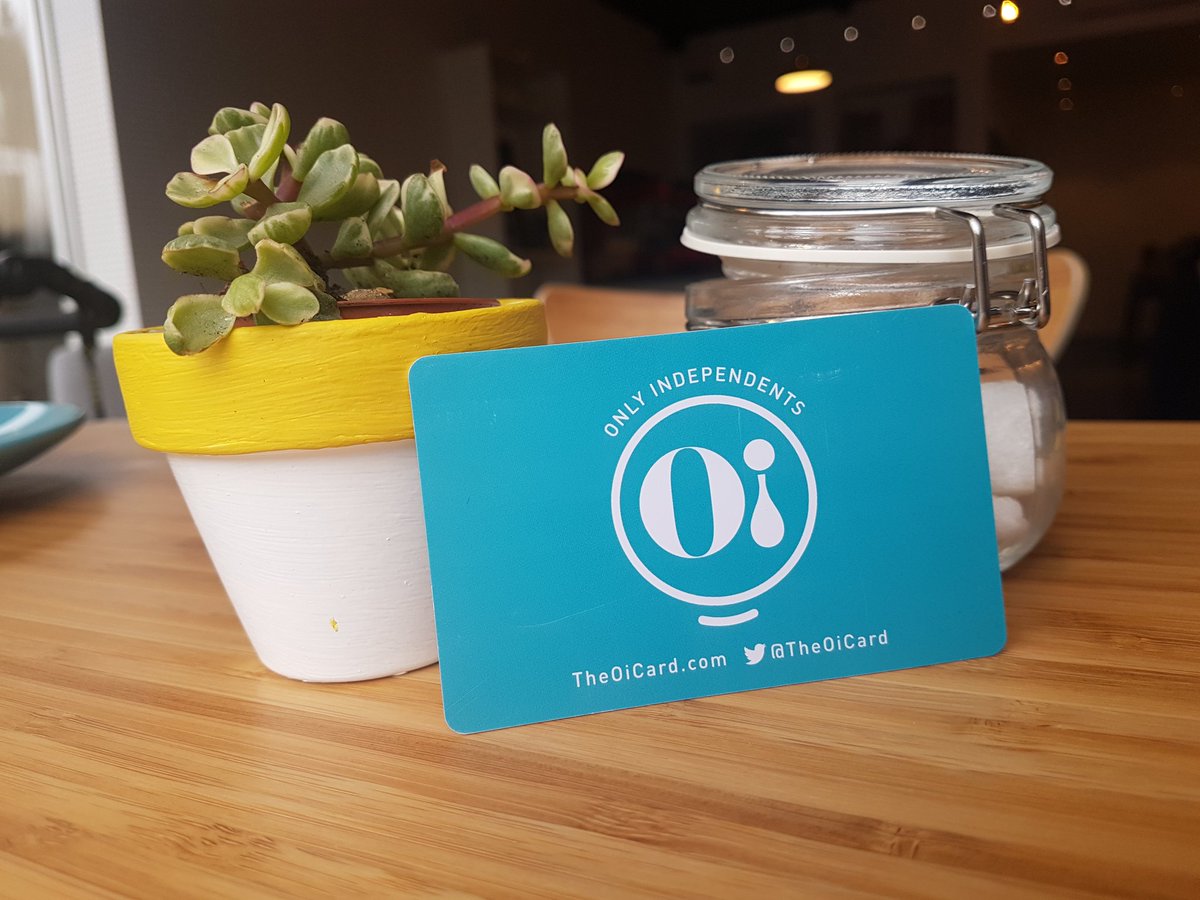 oindependents's tweet photo. We're making @TheOiCard half price if you get one between now and the end of #creativestreetsBD. Bag yours for £5 at https://t.co/mQ0YyIj4Gy https://t.co/3FIFsKpSb3