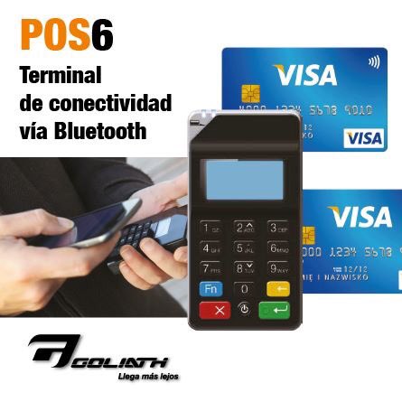 GoliathMexico's tweet photo. Terminal punto de venta conectada a tu smartphone, vía bluetooth. ¡Fácil de operar para aumentar tus ventas! https://t.co/ZZwyDaEHBp #POS6 https://t.co/tULgFFGaOW