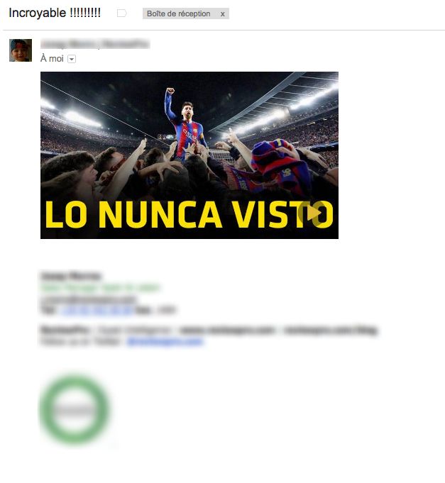 Et voilà, mes collègues catalans ne peuvent plus bosser #PSGBARCA