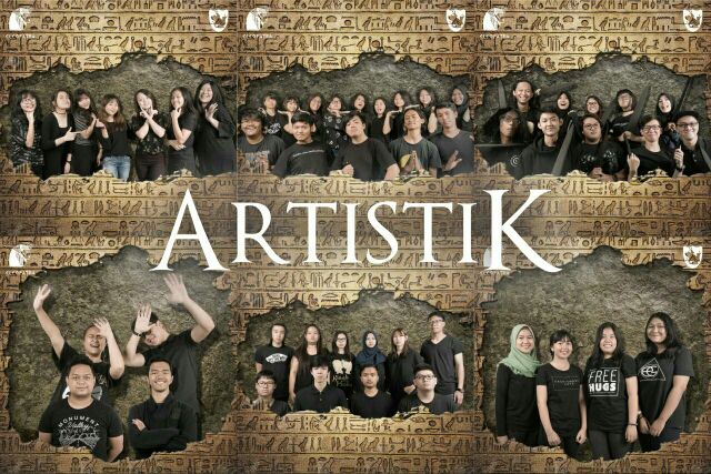 [ARTISTIK CLEO] Divisi ini terdiri dari kostum, makeup, musik, properti, lighting, blackmen, dan koreo! 
#CLEOPATRA #TeaterKataK #cleokatak