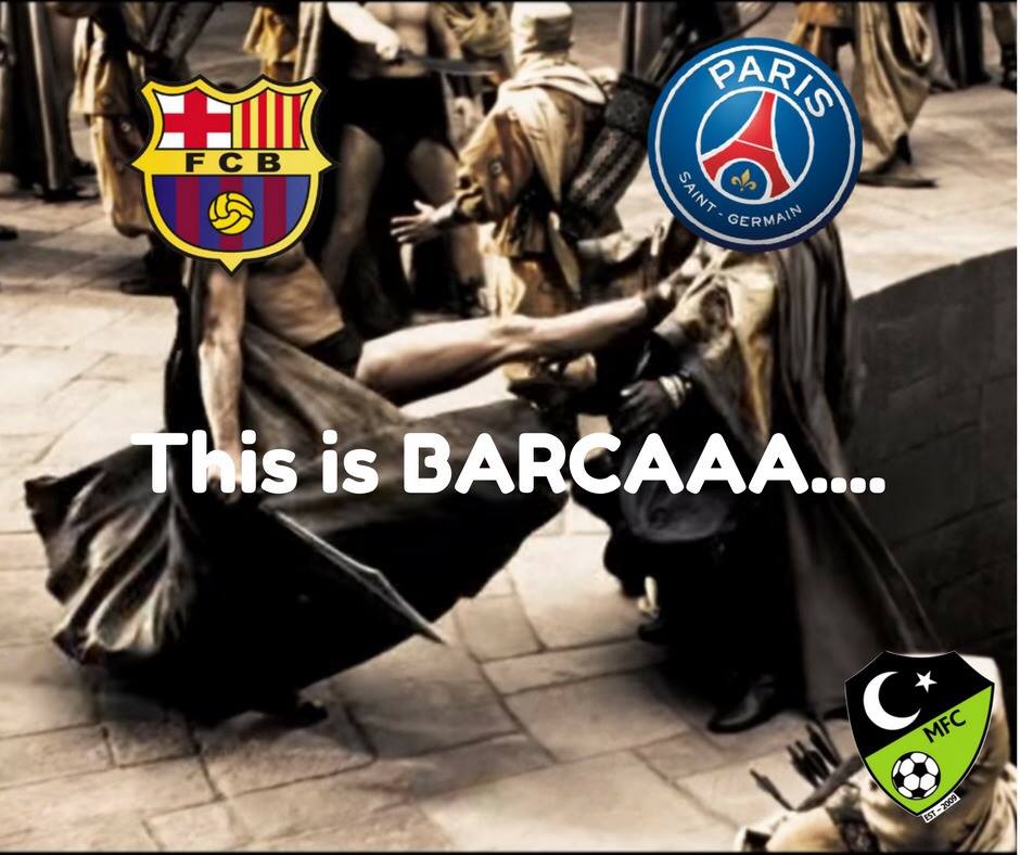millatfc's tweet photo. This is barcaa...
#comeback #barca #PSG #football #footballgame #CL #ChampionsLeague #footballnight #CLnight #history #messi #suarez https://t.co/flkQvQMCzK