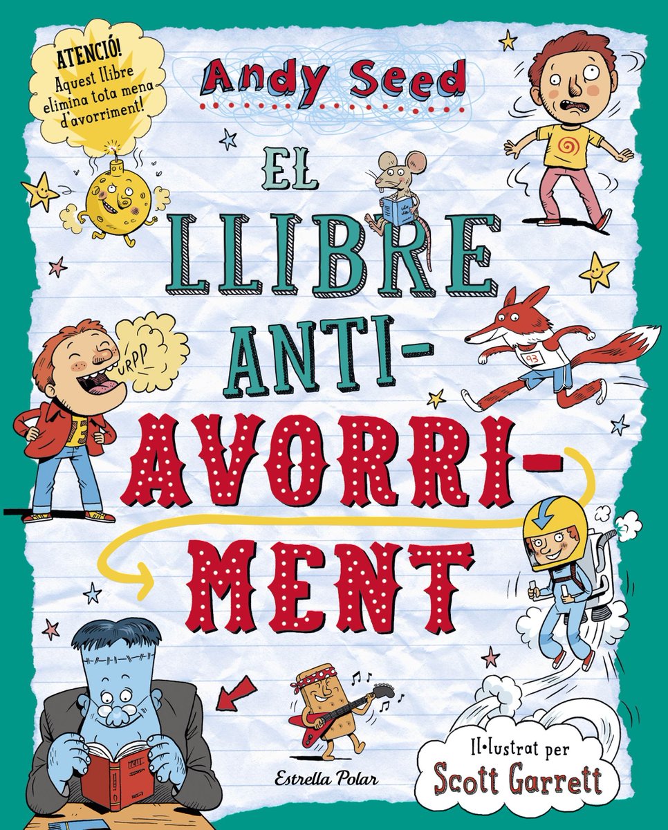 bibliotequescat's tweet photo. #topten 9è llibre més demanat per #bibliotequescat #SAB2016 "el llibre antiavorriment / Andy Seed" https://t.co/bqGzkIlC2i @Grup62 https://t.co/b90WdZxZOR