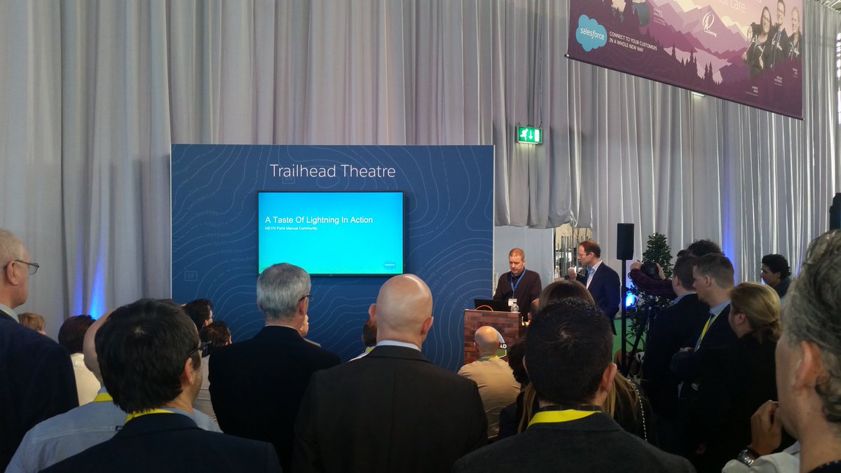 Nice showup for a taste of lightning in action with <a href="/stvnhg/">Steven Hugo</a> @absi_nv #salesforcetour