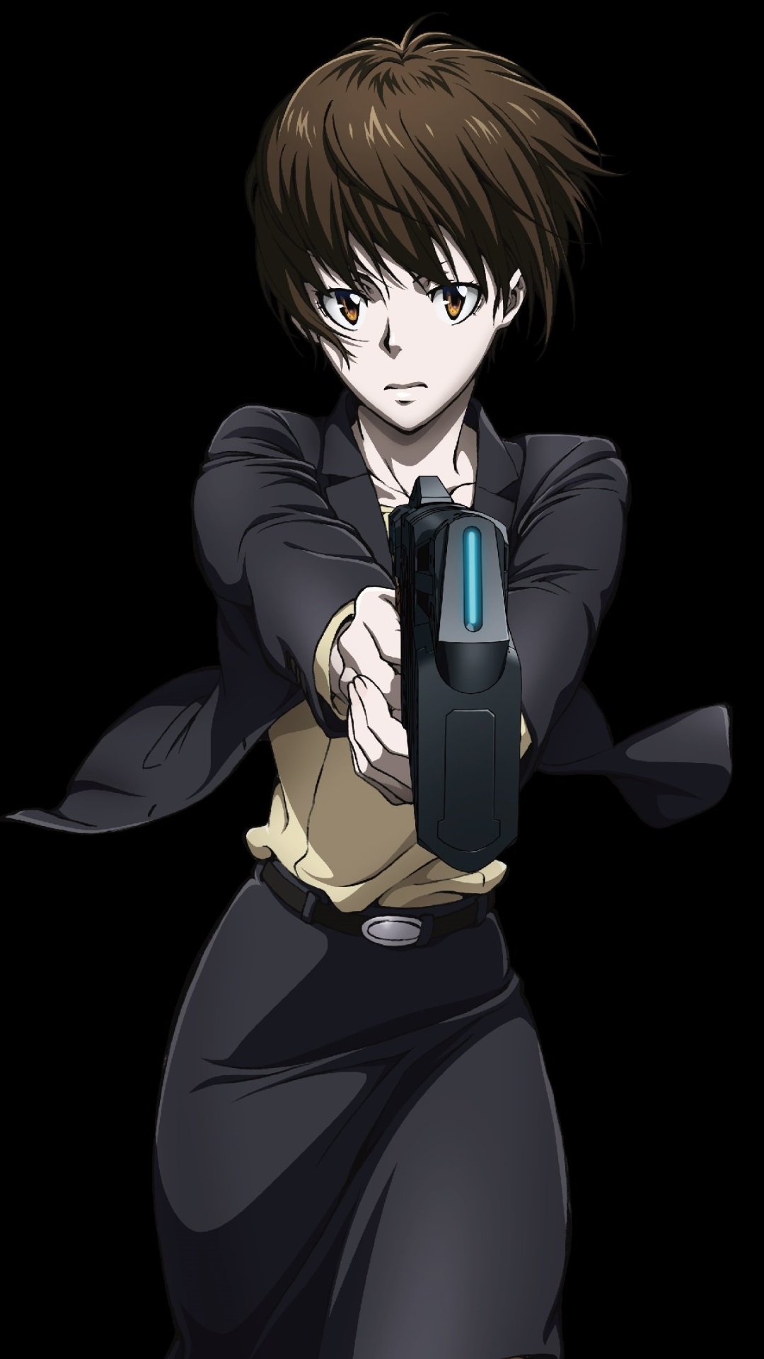 アラ氏さん 常守朱 Psycho Pass サイコパス 超格好いい女性 クールだし 強いし 正義感に満ち溢れているし 強い女性って好みかも あと スーツが良いです 一気に女性っぽくなるけれども 派手なスカートじゃないっていうのがね 結構童顔だっ