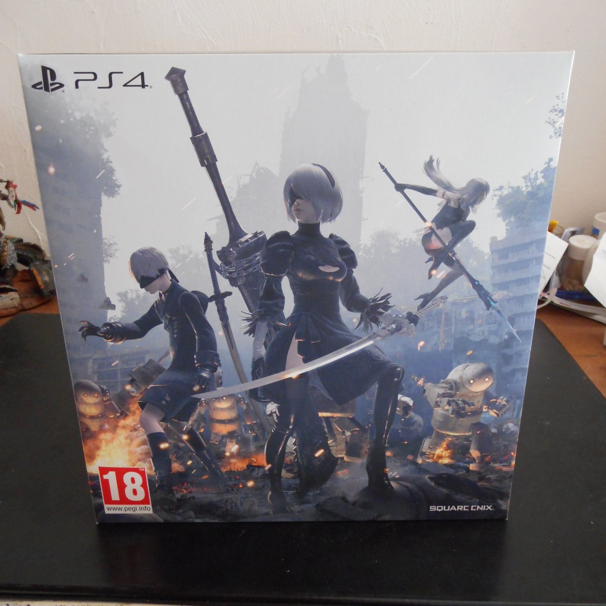 Cyrius340's tweet photo. Reçue ce matin. Merci @SquareEnixFR
#NierAutomata #BlackBoxEdition #PS4 #SquareEnix https://t.co/uZ8wPI6dRp