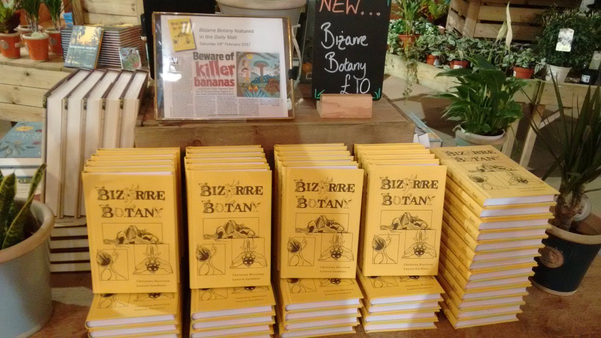 KewEditor's tweet photo. Thanks @KewGardens_Shop for stacking em high and including our review #bizarrebotany Looks great! @IbuAnggrek @kewgardens https://t.co/APDDy7VX5U