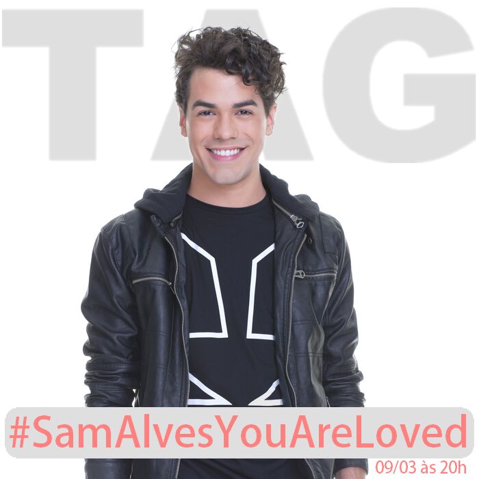 🎤 😍 ...mas como é grande,o meu amor por vc 🎶😍
E nós vamos mais uma vez mostrar p/ o mundo o qto és amado Sr Sam Alves. 
Hj,09/03 às 20h