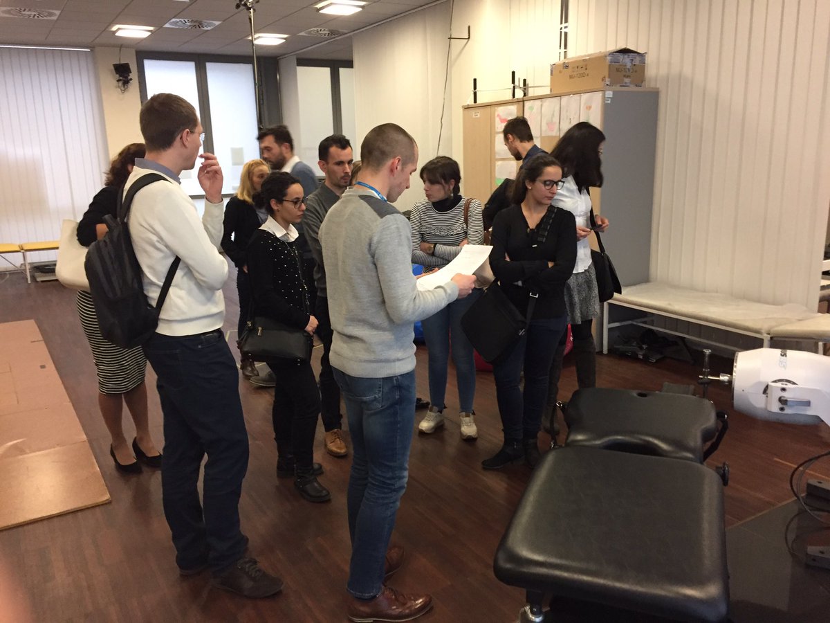 mikolajgurdala's tweet photo. #StarShip inspiration visit - 3rd stop at @umedlodz #DynamoLab @EITHealth #InnoStars https://t.co/qUT9WM3QxJ