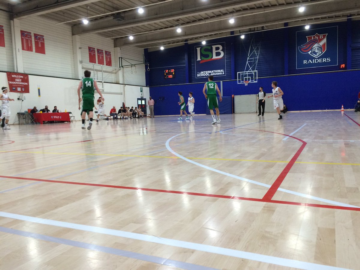 ISBNewsTeam's tweet photo. Supporting the ISB Varsity Basketball team. #mslearns https://t.co/3QmOWxfoZc