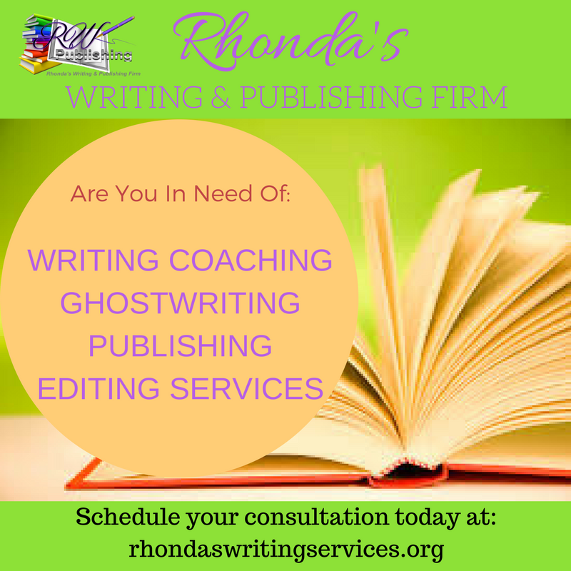 writewithrhonda's tweet photo. #AreYouInNeed #CoachingWriting #experttips #joytrain #ThriveTogether #GhostWriting #writer #author #ghostwriting #publishing #SMM #startnow https://t.co/7qOcg8ZaXV