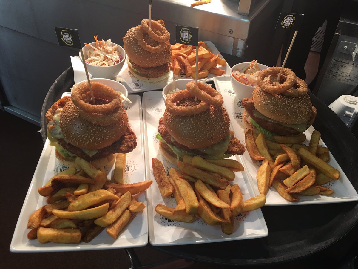 Brewers burgers flying at SPARROW!!!