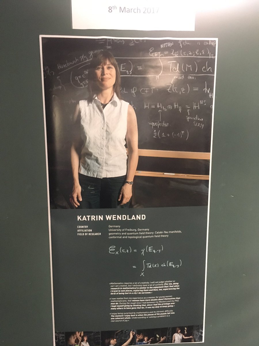 PPhDechant's tweet image. This one looks familiar! #Moonshine #ConformalFieldTheory Katrin Wendland @UniFreiburg @LondMathSoc @womeninmaths @UoY_Maths