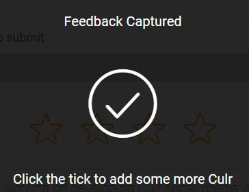 Just used #culr to give some #realtimefeedback to a colleague. It took 2 mins- enough time for the kettle to boil! #feedbackfirst #thentea☕️