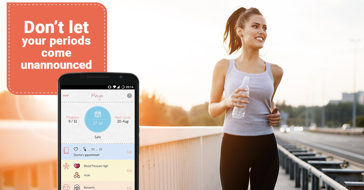 MayaTheApp's tweet photo. Calling all the lovely women out there! Stay on top of your health with @MayaTheApp. #Health #periodapp #WomensHealth #ilovemyself https://t.co/CEvsVSeRoO