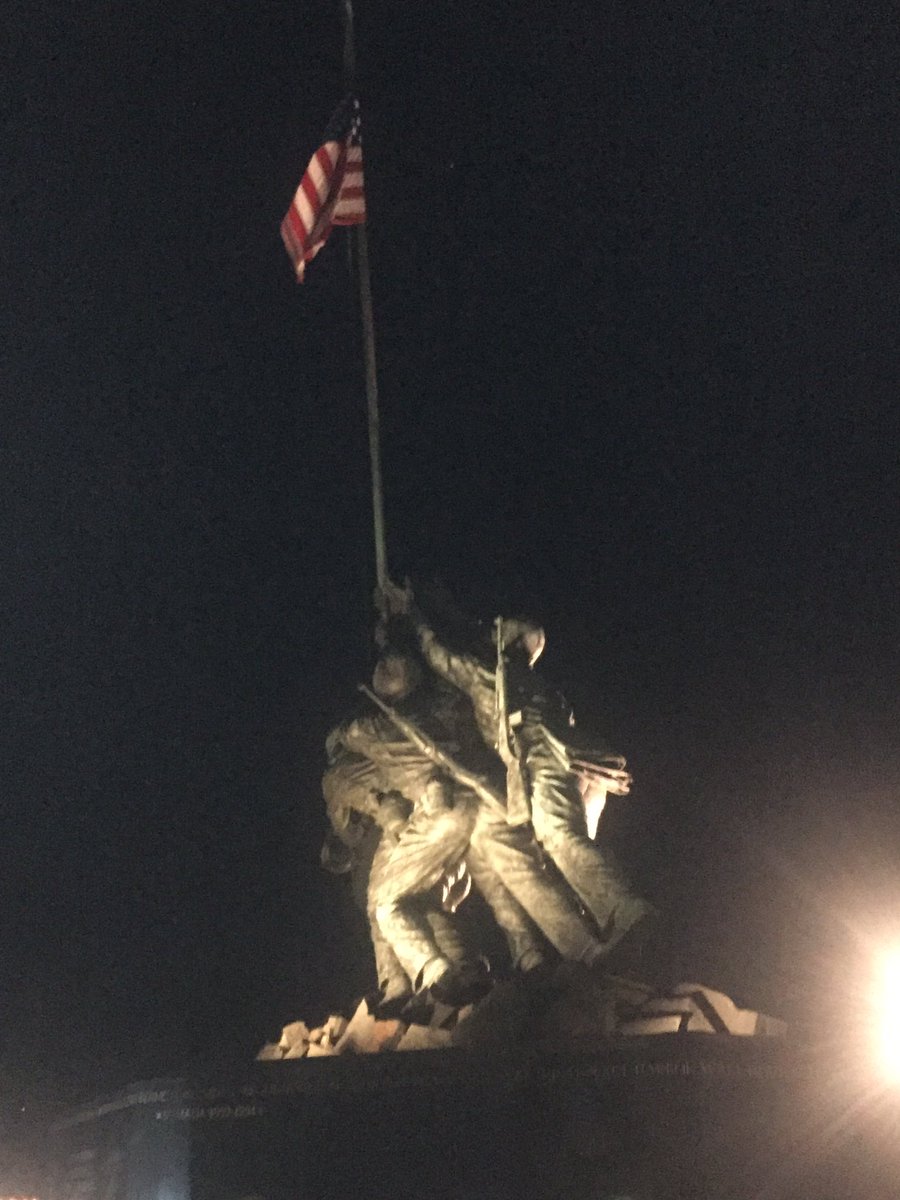 carrieritter's tweet photo. Day 2 and we are rolling! 
Last night we got to see Iwo Jima. 
@NorthRidgeES @Chapman4thGrade https://t.co/DtP7CZo1vu