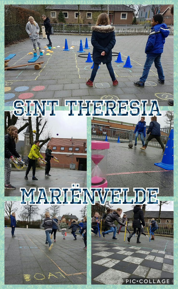 Ondanks het weer een mooie @BeweegWijs dag op de Sint Theresia in Mariënvelde