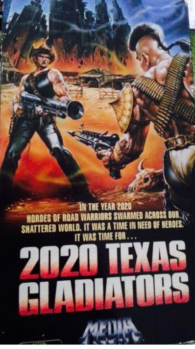 GerettaGeretta's tweet photo. #WhenRobotsTakeOver We'll recognize each other my sci fi career : #Domino #WarriorLostWorld #RATS #ShockingDark #TexasGladiators2020 n3yrs! https://t.co/yiOWZCpD2J