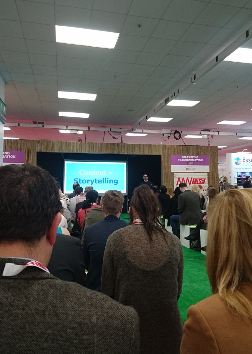 'Not all content requires storytelling - and not all supposed storytelling content tells a story' <a href="/edwoodcock/">Ed Woodcock</a> <a href="/MWL17/">MWL</a> #content