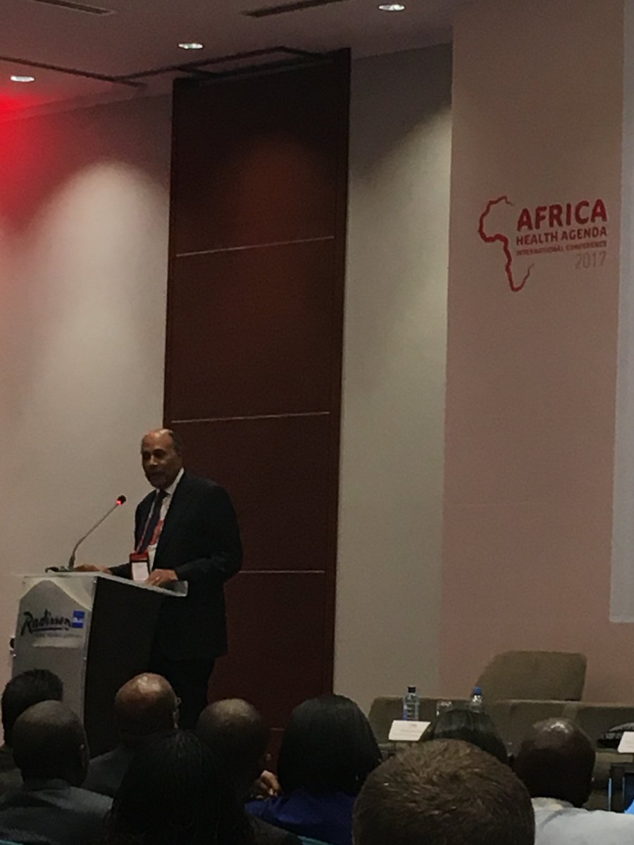 tieskroezen's tweet photo. AMREF Board Chair Omari Issa at #ahaic2017: in PPPs we need to include communities, not only the public and private sector @PhilipsHealth https://t.co/7ghd6NYu3R