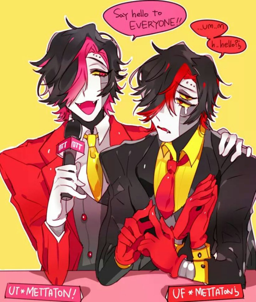 "It's hard for him, everyone show my Underfell Self some love."

Follow <a href="/thebrokenbot/">Mettaton.</a>