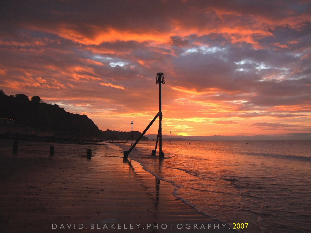 Sunrise Teignmouth Sands, South Devon