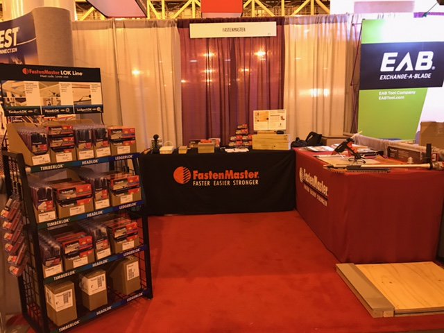 FastenMasterPro's tweet image. Our booth is ready for today&apos;s #LMC2017! We can&apos;t wait to show our products. Stop by &amp;amp; let our team answer your questions! #PAMFast #Cortex