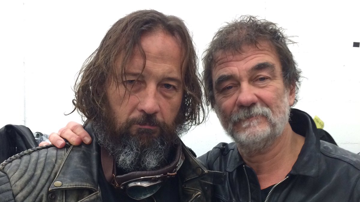JeanRenePrivat's tweet photo. Joie de te retrouver #OlivierMarchal pour déjeuner en famille sous l'olivier #CafeJoseph et souvenirs tournage série Section Zéro - Canal+ https://t.co/SOQelr8qW0