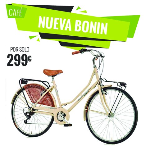BromontBiking's tweet photo. 📣 Ya tenemos las #bicicletas italianas de paseo BONIN por solo 299€!
Varios colores disponibles! 🛒😄 #FelizJueves https://t.co/JAlWZ9dgHT