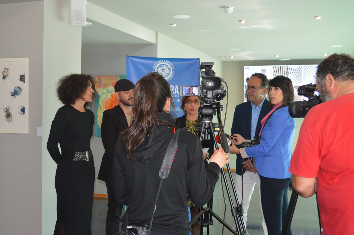 emisoraUAL's tweet photo. #Aulaextra te recomienda Territorio Sur en la sala de exposiciones de @ualmeria @UalCultura @centromeca https://t.co/h6NkgwYB4L
