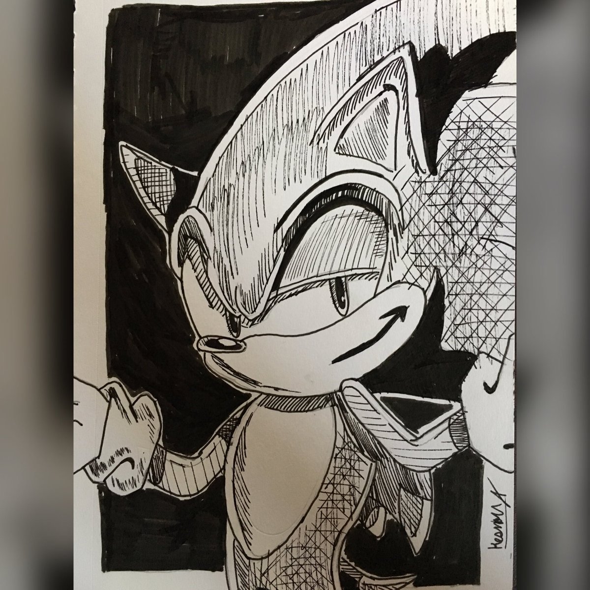 upstartartco's tweet photo. So I did a speed draw video; I started off simple and drew @sonic_hedgehog. FULL VIDEO ON MY INSTA!!! #SonicTheHedgehog https://t.co/uNmMSA8eig