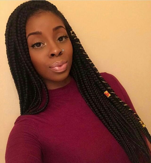 Kinks2curls1's tweet image. IG: @Kinks2curls #ProtectiveStyles #naturalista #naturalhair #healthyhair #boxbraids #teamnatural #blackgirlmagic -  instagram.com/p/BRXA1I5gR3y/