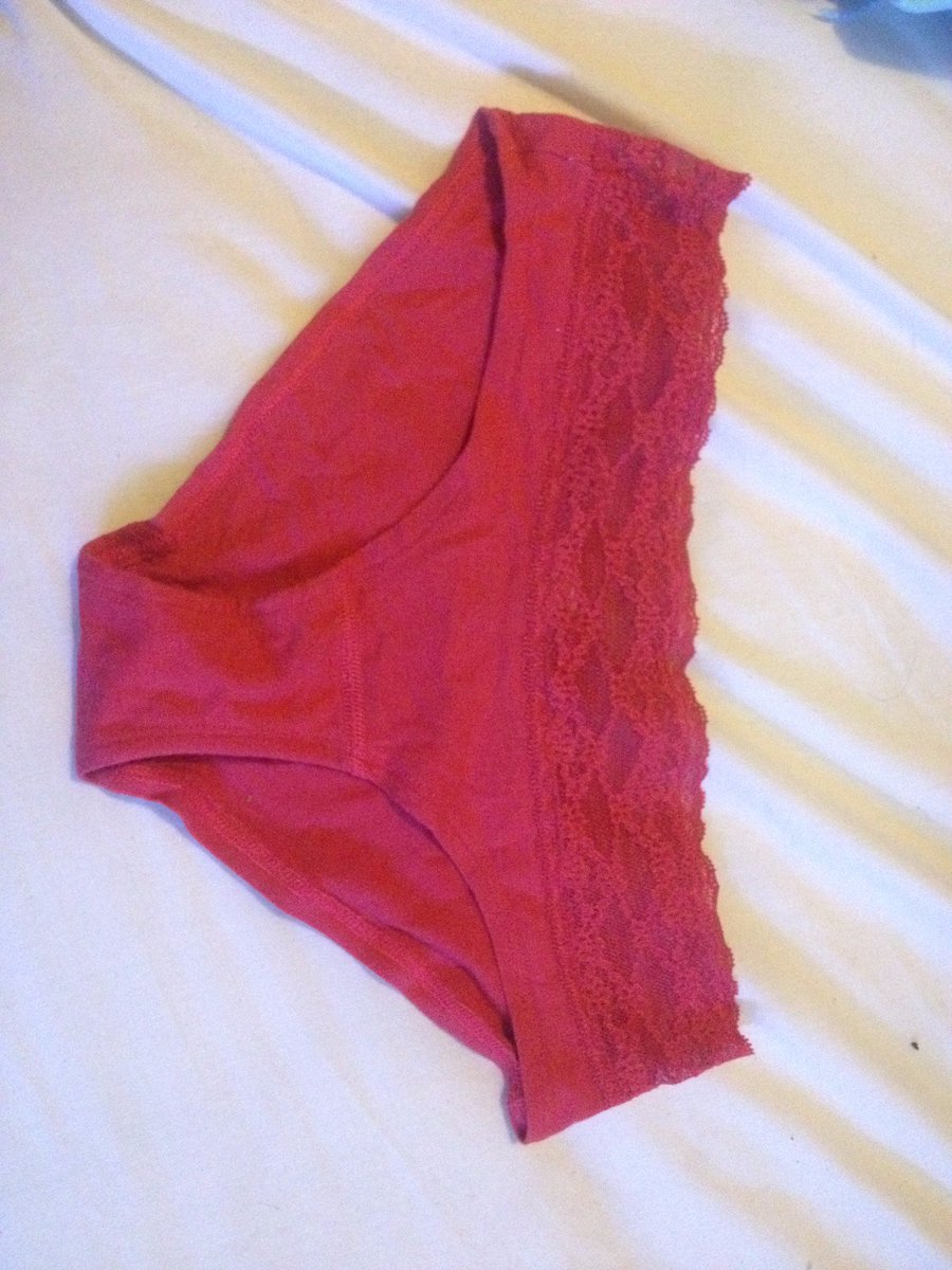 PantieLadies's tweet photo. Sexy red VS panties!!! KIK winters_wet_panties to buy - I look forward to having fun in these!! 💕😘 #pantyseller #pantysniffer #usedpanties https://t.co/G8GAMKd4XO